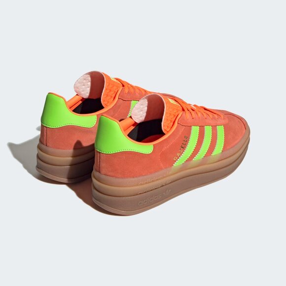 adidas Orange and Green Athletic Shoes - Picture 5 of 13